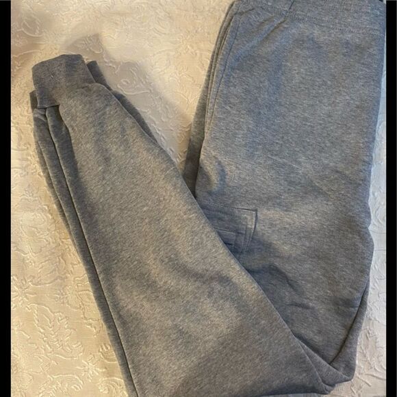 🛍Men’s Cougar Sport joggers XL 1 Pipe /1 Stripe Design Color Heathergrey - Picture 2 of 9